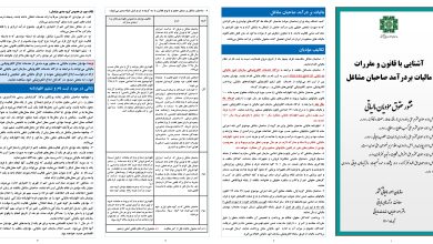 آشنایی با قانون و مقررات مالیات بر درآمد صاحبان مشاغل 1401
